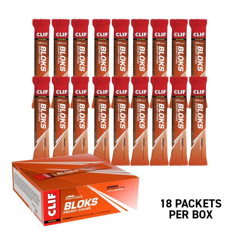 Clif Bloks Energy Chews Orange