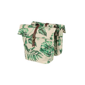Basil Ever-Green Double Pannier Bag Sandshell