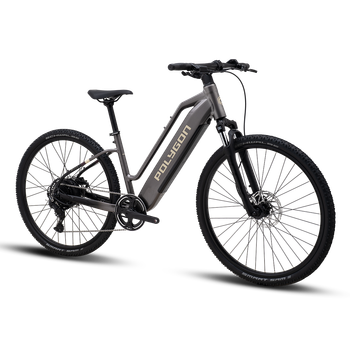 Polygon Kalosi Miles ST Electric Bike 520Wh Battery - Charcoal