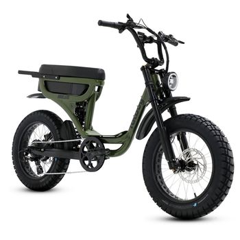 Fatboy Harlem V3 Electric Bike 1040Wh Battery - Jungle Green
