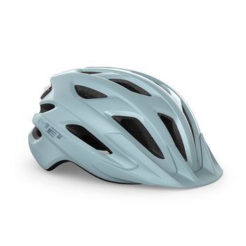 MET Crossover MIPS Helmet With Light - Stone Blue