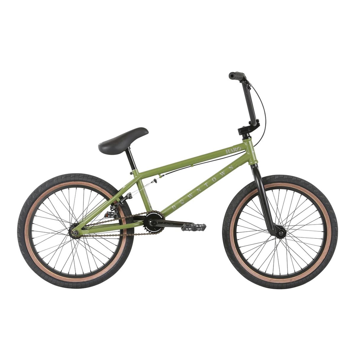 Haro Downtown BMX20インチ オリーブグリーン にてひこ Haro Downtown 20.5