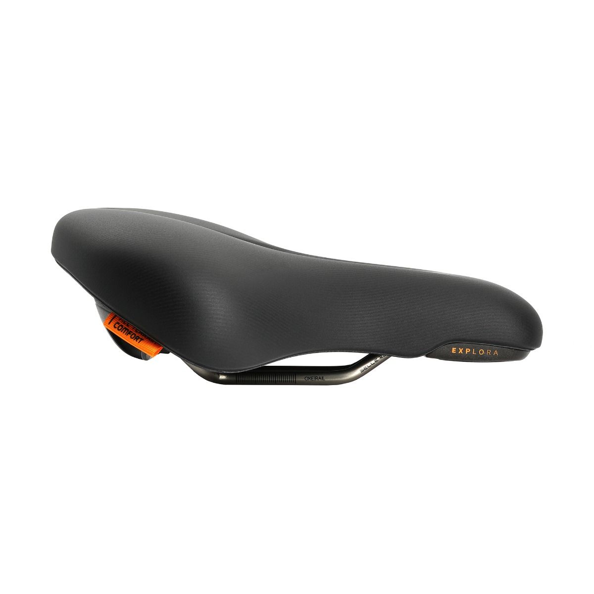Selle Royal Explora Pour Vélo - Noir Unisexe, 273x171 Mm, 415g, Confort Modéré