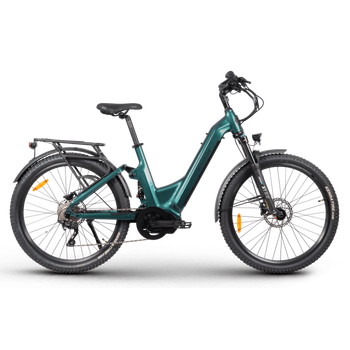 Hikobike Patrol Electric Bike 720Wh Battery - Green