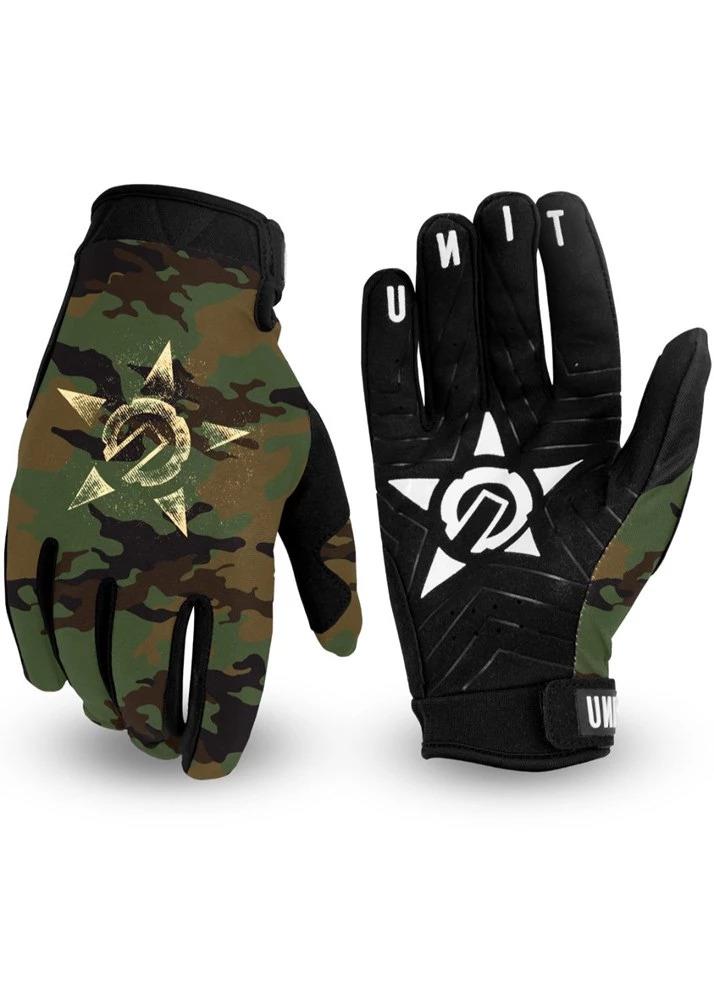 Unit Fleet MTB Gloves Camo
