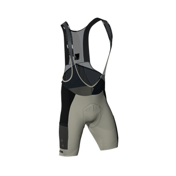 Leatt Womens Endurance 5.0 Cargo Bibs - Stone Grey