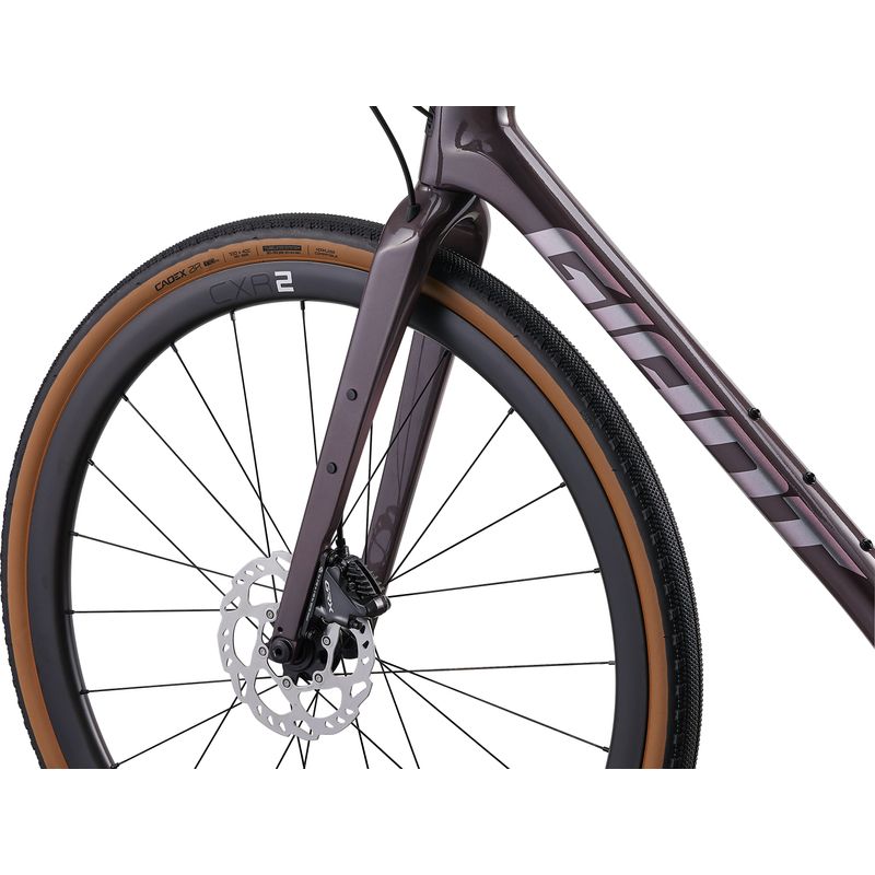 Giant Revolt Advanced 0 Gravel Bike Charcoal Plum