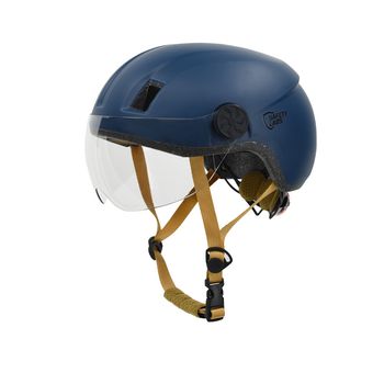 Safety Labs Enroute Light Helmet With Visor - Matt Blue