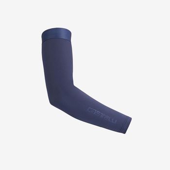 Castelli Espresso Arm Warmers Belgian Blue