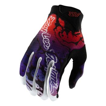 Troy Lee Designs Air Gloves Drip Black/Purple