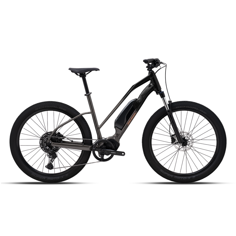 Polygon Kalosi Lanes EVO LS Electric Bike 504Wh Battery - Black