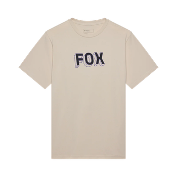 Fox Image Print 195 Original SS Tee Chalk