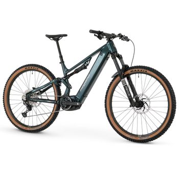 2026 Megamo Flame AL 10 Electric MTB 800Wh Battery - Dark Green