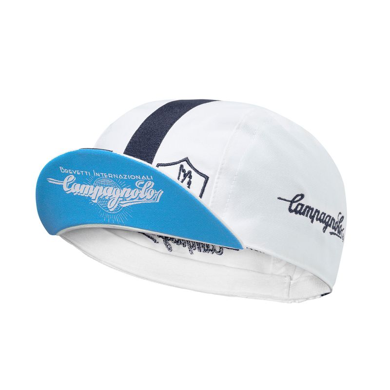 Casquette Cycliste Vintage TI-RALEIGH CAMPAGNOLO - Blanc - Collection