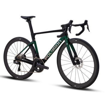 Polygon Helios A8 Di2 700C Road Bike - Green