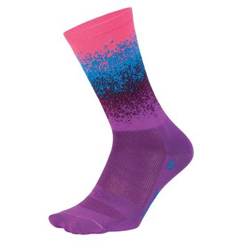 DeFeet Aireator 6 Barnstormer Ombre Socks Wildberry