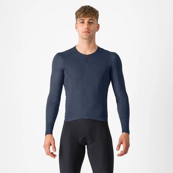 Castelli Fly LS Jersey Twilight Blue
