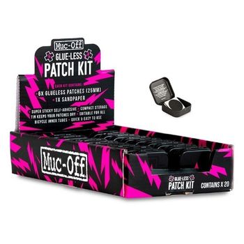Muc-Off Glueless Patch Kit Display Box of 20