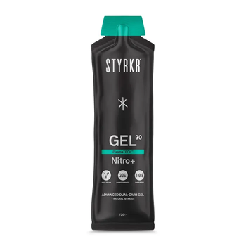 STYRKR GEL30 Nitro+ Dual-Carb Energy Gels (12 Box)
