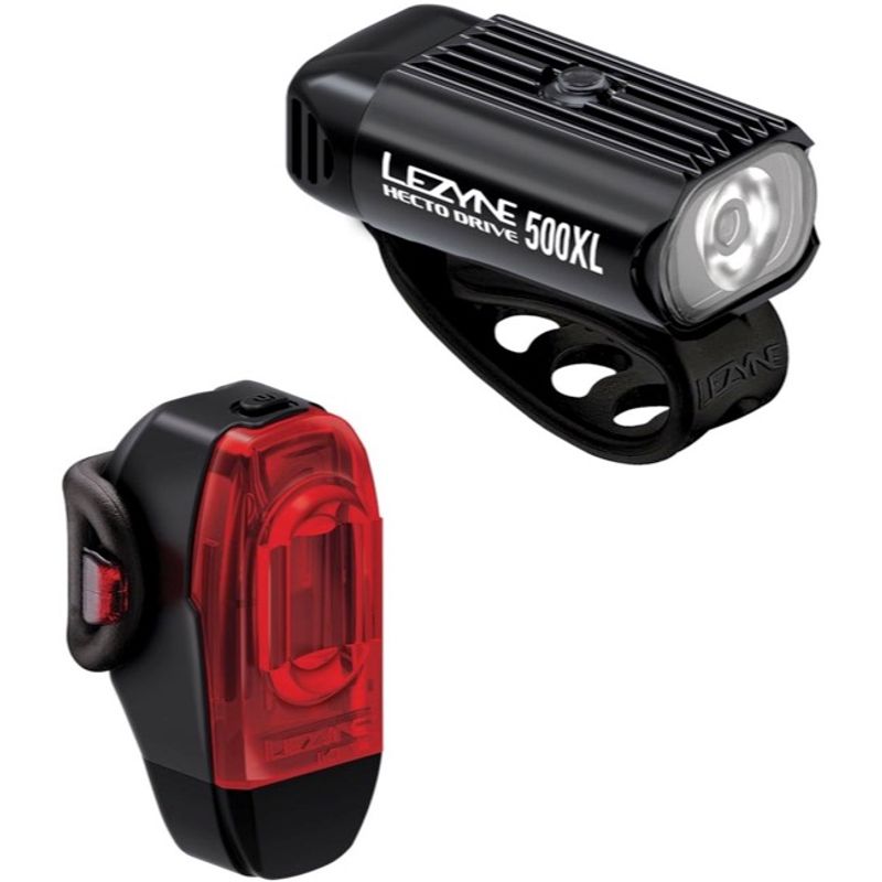 Feux Vélo Lezyne Lezyne Hecto Drive 500xl / Ktv Drive Light Set 500 / 40 Lumens Eclairage Knog
