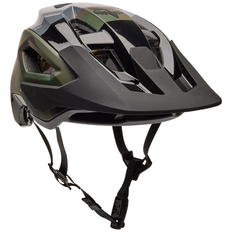 Fox Speedframe Pro Camo MIPS Helmet Olive Camo