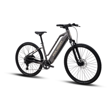 Polygon Kalosi Miles ST Electric Bike 520Wh Battery - Charcoal