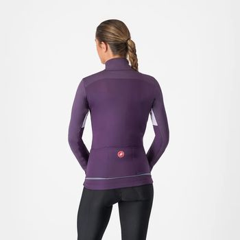 Castelli Womens Entrata 2 Jacket Night Shade/Purple Mist
