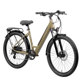 Pedal Caribou ST Electric Commuter Bike 480Wh Battery - Sand