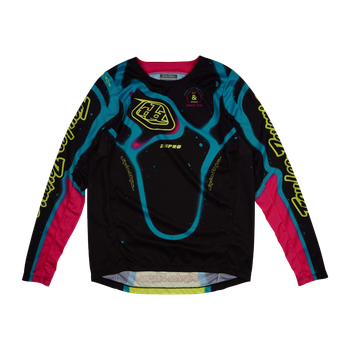 Troy Lee Designs Youth GP Pro Jersey Membrane - Black/Glo Yellow