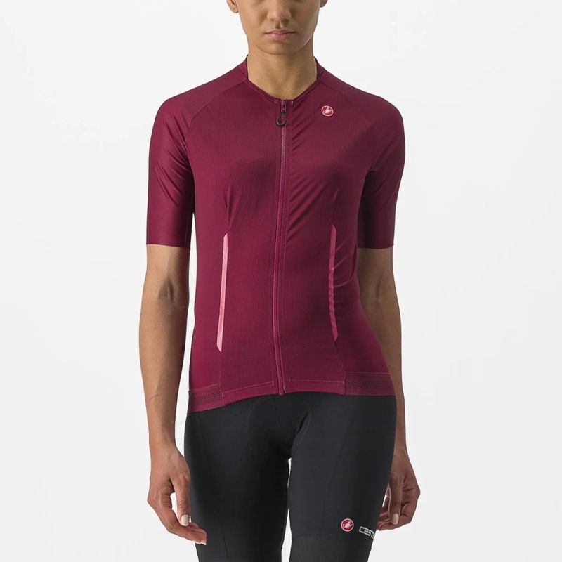 Castelli Women's Endurance SS Jersey Bordeaux