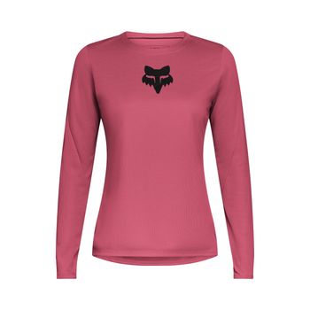 Fox Womens Ranger LS Jersey Fox Head Berry