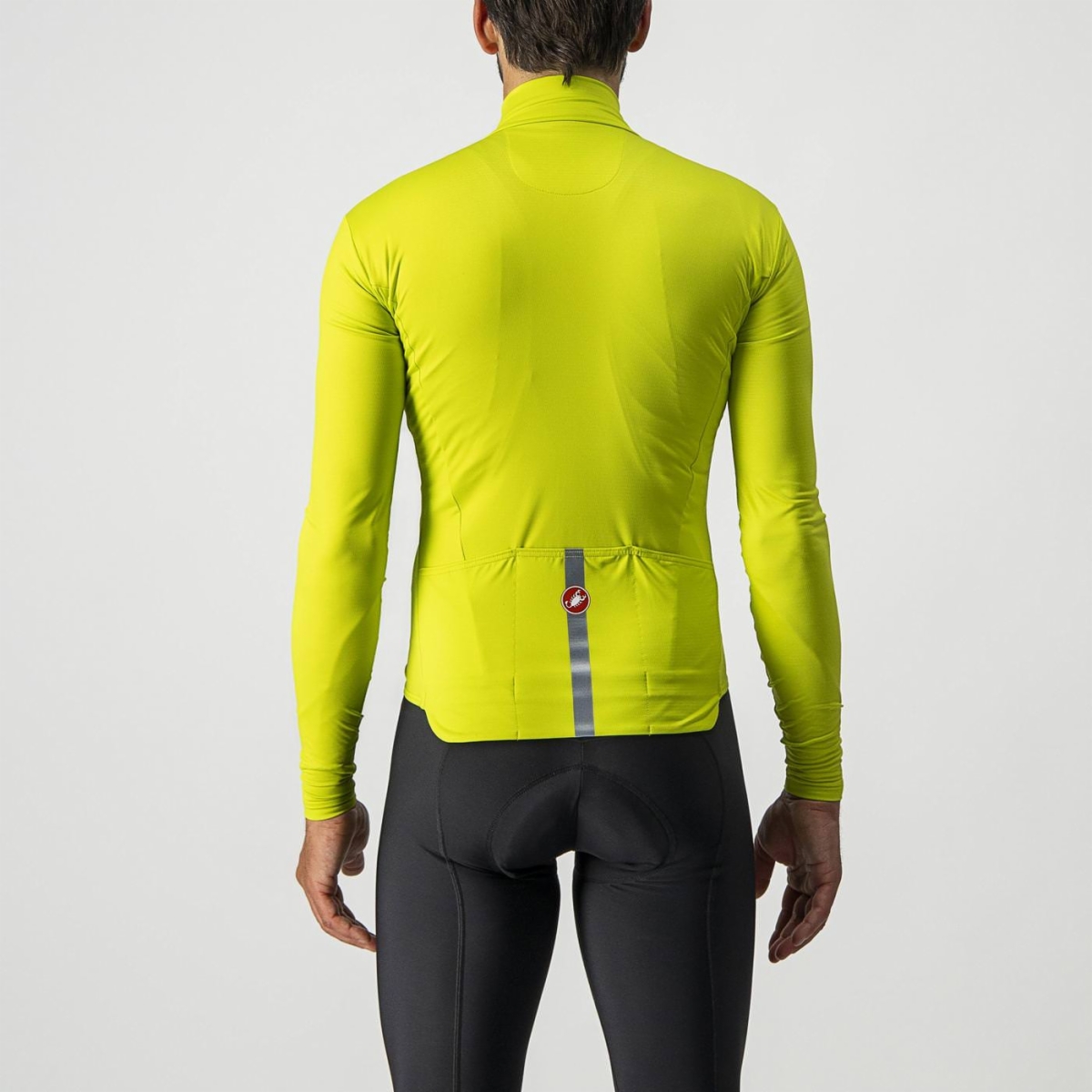 Castelli Maglia Ciclismo Uomo Mid Weight PRO – Tessuto Traspirante, Zip YKK Vislon, Ideale Per Mezza Stagione