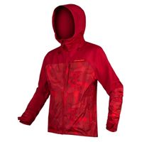 Singletrack Waterproof Jacket Rust Red