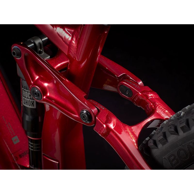 Trek Rage Red Trek Rail 5 Gen 3 Electric MTB Rage Red