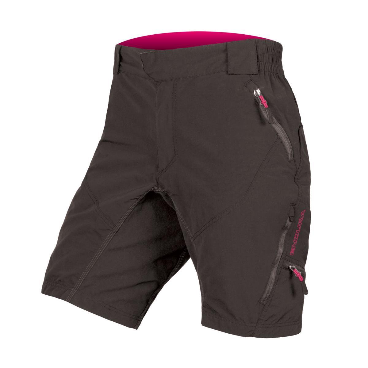 Endura Women's Hummvee II Shorts With Liner Black