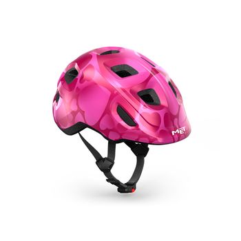 MET Youth Hooray Helmet Pink Hearts
