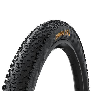 Continental Dubnital Tubeless Ready Folding tyre 29 X 2.40 Race Casing Rapid Compound Black