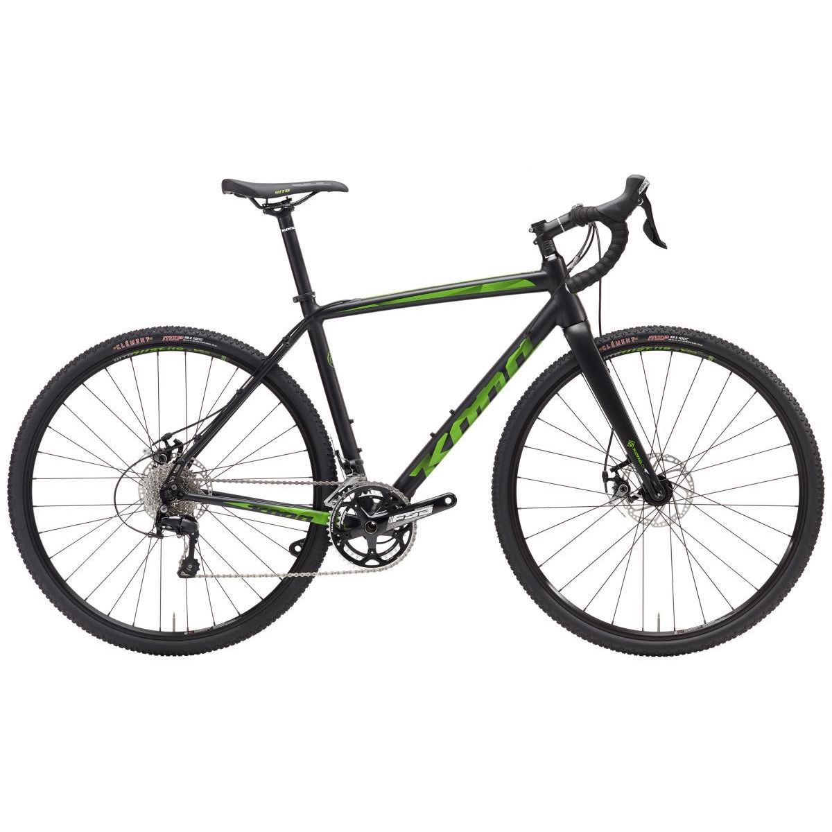 Kona Jake The Snake CX Bike Matt Black/Green