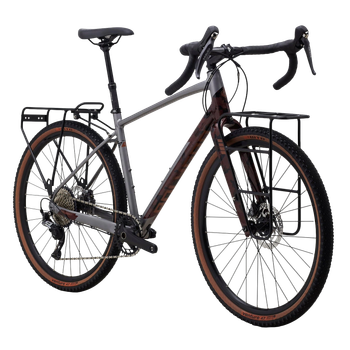 Polygon Bend R5 650b Gravel Bike - Charcoal/Brown