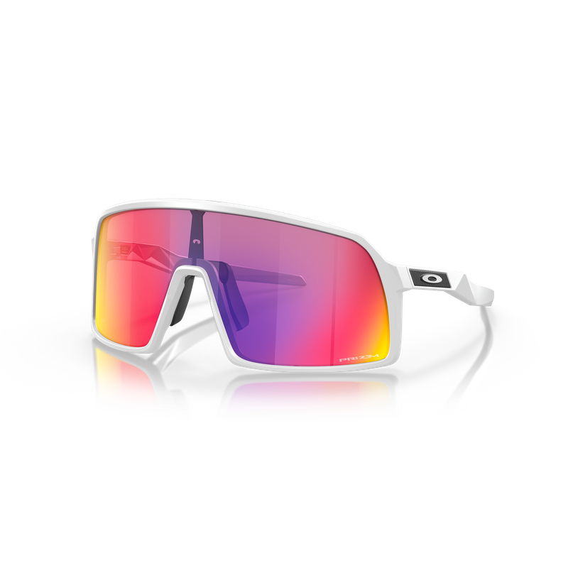 Oakley Sutro S Sunglasses Matte White Prizm Road Lens