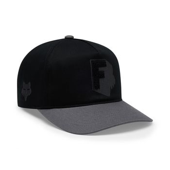 Fox Shadow Snapback Hat Black
