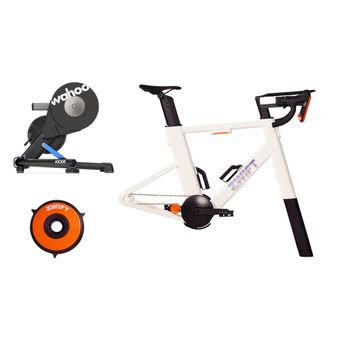 Zwift Ride + Wahoo KICKR v6 Smart Trainer Bike Bundle (incl. Zwift Cog)