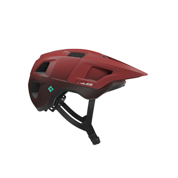 Lazer Finch KinetiCore Youth Helmet Matte Maroon/Black