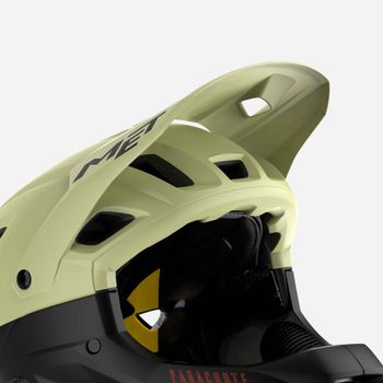 MET Parachute MCR Visor Pistachio Green Matt