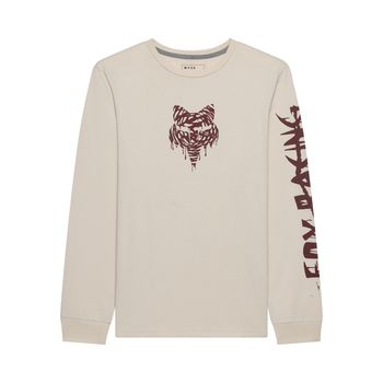 Fox Roughcut Dri-Release LS Tee Chalk