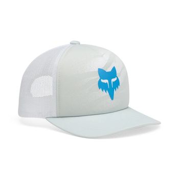 Fox Youth Rooted Mesh Trucker Light Grey