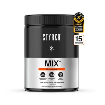 STYRKR MIX+ Dual-Carb Energy Drink Mix 555g Tub