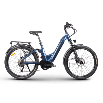 Hikobike Patrol Electric Bike 720Wh Battery - Blue
