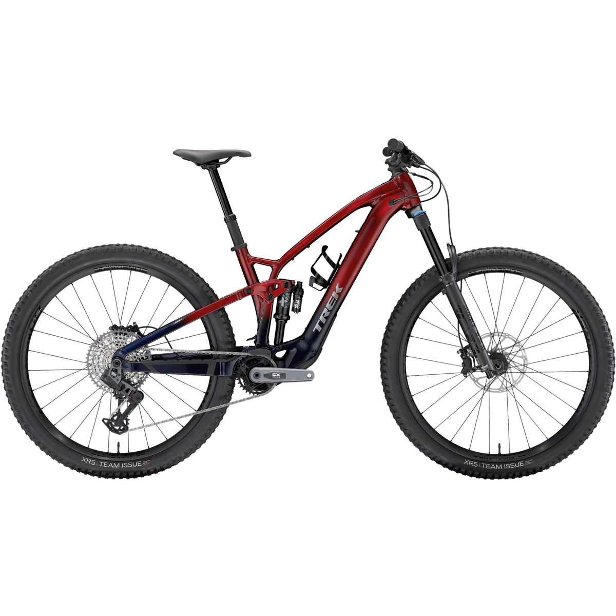 Trek Fuel EXe 8 Electric MTB 360Wh Battery - Red/Dark Blue