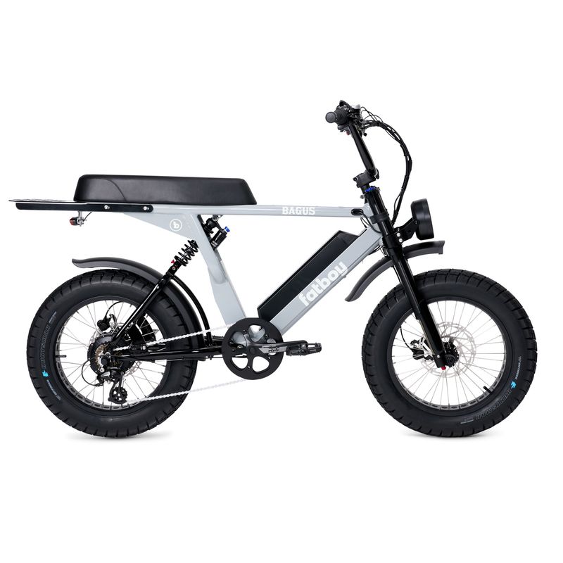 Fatboy Bikes Bagus Electric Bike 1040Wh Battery Nardo Grey